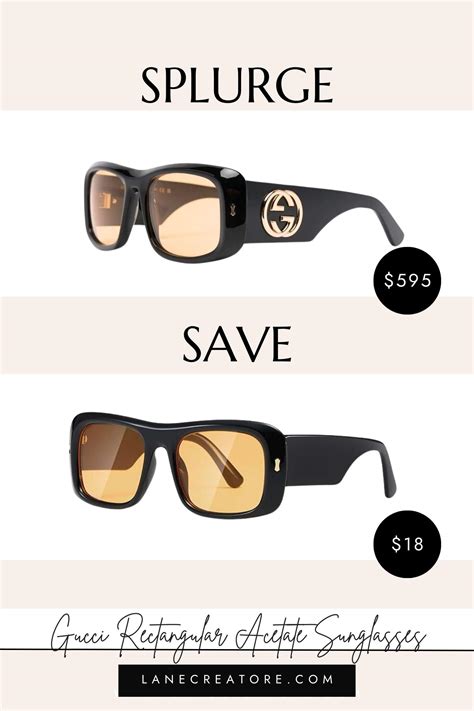 gucci sunglasses dupe amazon|knockoff gucci sunglasses female.